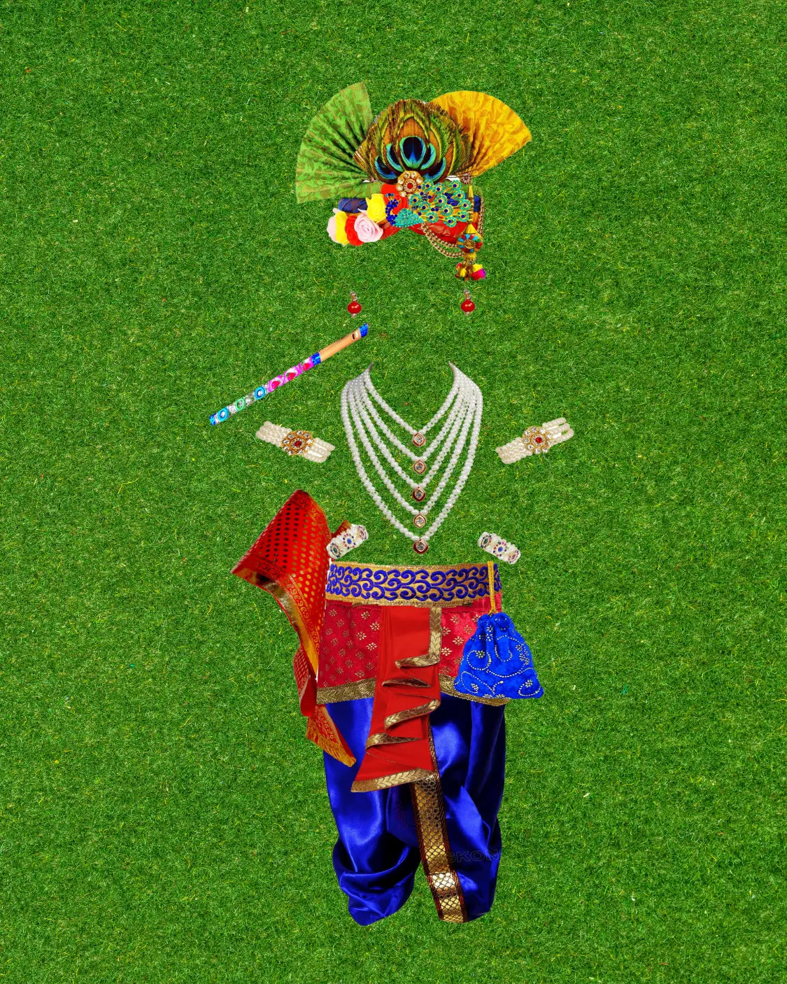PLM Lord Krishna Dress. QwikCart