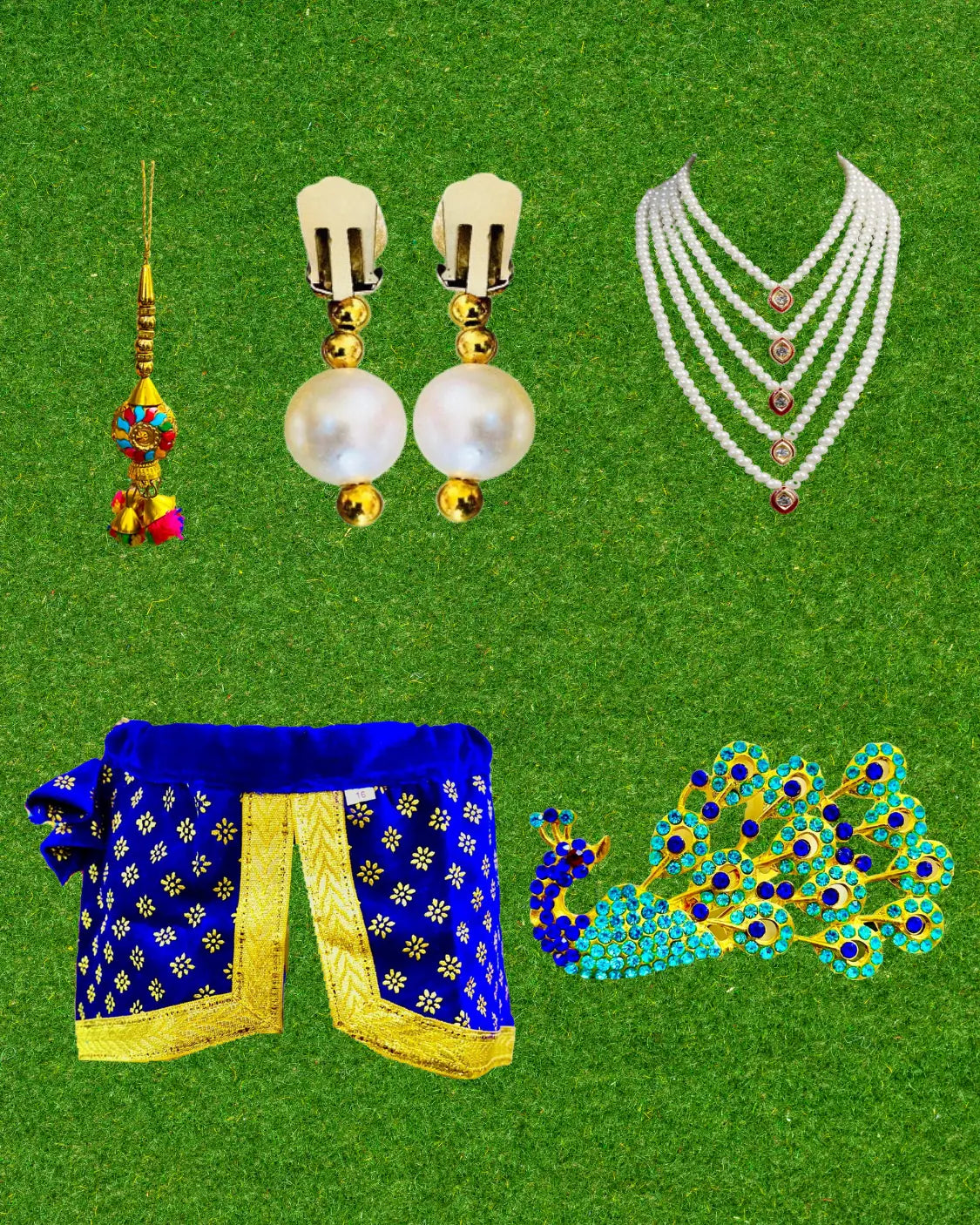 PLM Lord Krishna Dress. QwikCart