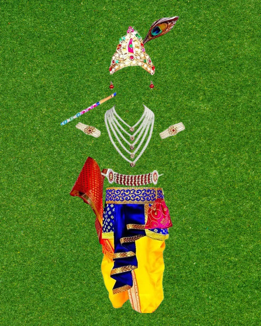 M15 PPK HC  Krishna  Dress with Accessories QwikCart