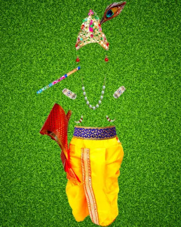 M29  Krishna Dress with Accessories QwikCart