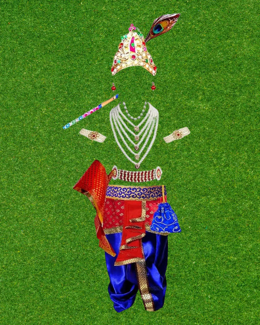 M15 PPK HC  Krishna  Dress with Accessories QwikCart