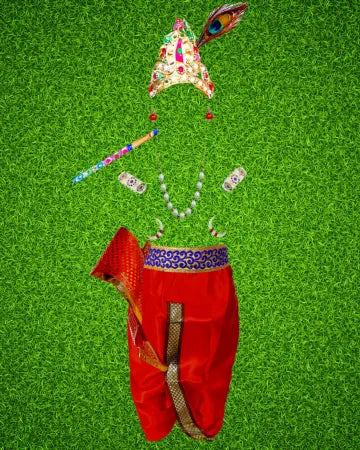 M29  Krishna Dress with Accessories QwikCart